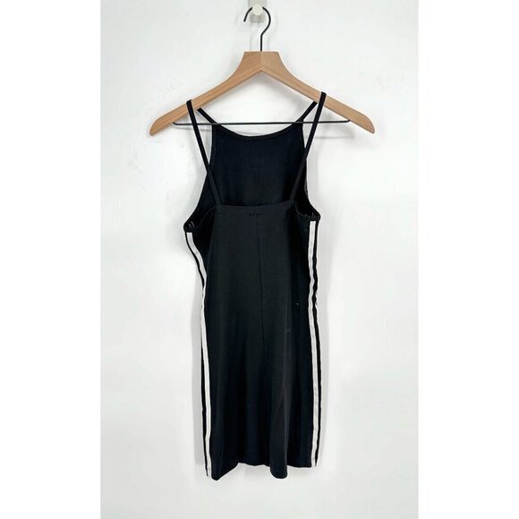 Adidas Adicolor Classic Fitted Summer Mini Dress Black White Women's XS - Picture 5 of 7